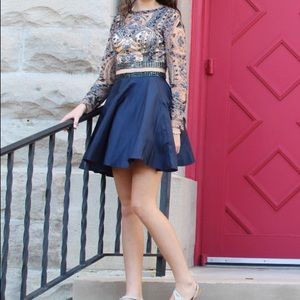 Sherri Hill two-piece dress